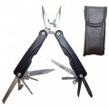 Portable Multi-tool With 15 Components And Nylon Holster Rugged Stainless Steel Construction By Ex Electronix Express 