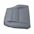 Secosautoparts Front Driver Passenger Side Bottom Leather Replacement Seat Cover Dark Gray Compatible With Honda Cr-v 2007 2008