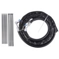 Flynsu Rear Aux Ac Lines Replacement For Dodge Grand Caravan Chrysler Town And Country 3 6l 2008-2011 C4677 
