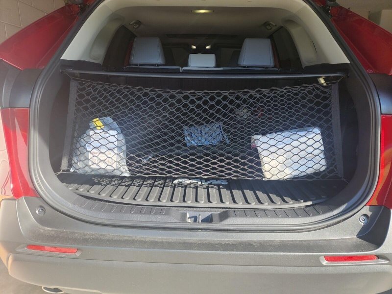 Eaccessories Ea Rear Trunk Organizer Cargo Net For Toyota Rav4 2019-2023 Envelope Style Suv Premium Mesh Car Vehicle Carrier