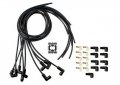 Accel 9001ck Extreme 9000 Spark Plug Wire Set Universal 90 Degree Black Ceramic Boots