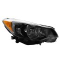 Passenger Side Halogen Headlight Assembly For 2016 Subaru Crosstrek Waterproof Clear Lens Direct Fit Replacement 