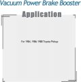 Tom Power Brake Booster 53-2080 For 1984 1986 1987 1988 Toyota Pickup 4461035870 4461035850 532080