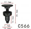 Autobahn88 Cowl Panel Clip Compatible With Honda Oem 91508sm4003 Pack Of 20