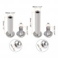 Uxcell Screw Post Fit For 8mm Hole Dia Female 33mm 42mm Binding Bolts Total 20 Sets