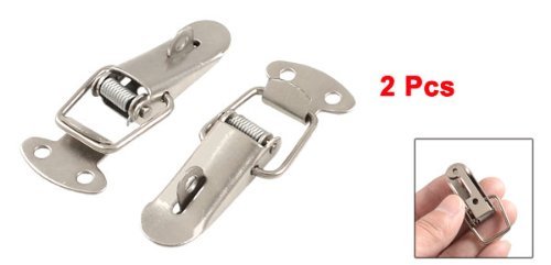 Toolbox Locked Style 2 4 Inch Long Pull Down Loop Draw Latch Silver Tone Pcs