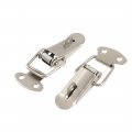 Toolbox Locked Style 2 4 Inch Long Pull Down Loop Draw Latch Silver Tone Pcs 