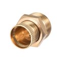 3 8bsp Male Thread Dia Air Compressor Part Brass Tone Security Water Drain Valve 2pcs