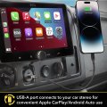 Scosche Compatible With Carplay Or Android Auto Passthrough Powervolt 27w Dash Port Usb Type-c Car Charger Power Delivery 3 0