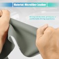 Uxcell Auto Hand Sewn Steering Wheel Cover Stitch With Needle And Thread Universal Fit 18 2-19 Inch 46-48cm Diameter Gray
