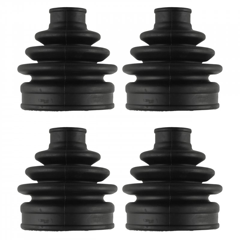 Caltric 2 Rear Axle Outer And Inner Cv Boot Kit For Suzuki Lta450x Kingquad 450 4x4 2007-2010