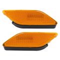 2pcs Front Driver And Passenger Side Marker Light For E300 E400 E550 E63 Amg 2010-2013