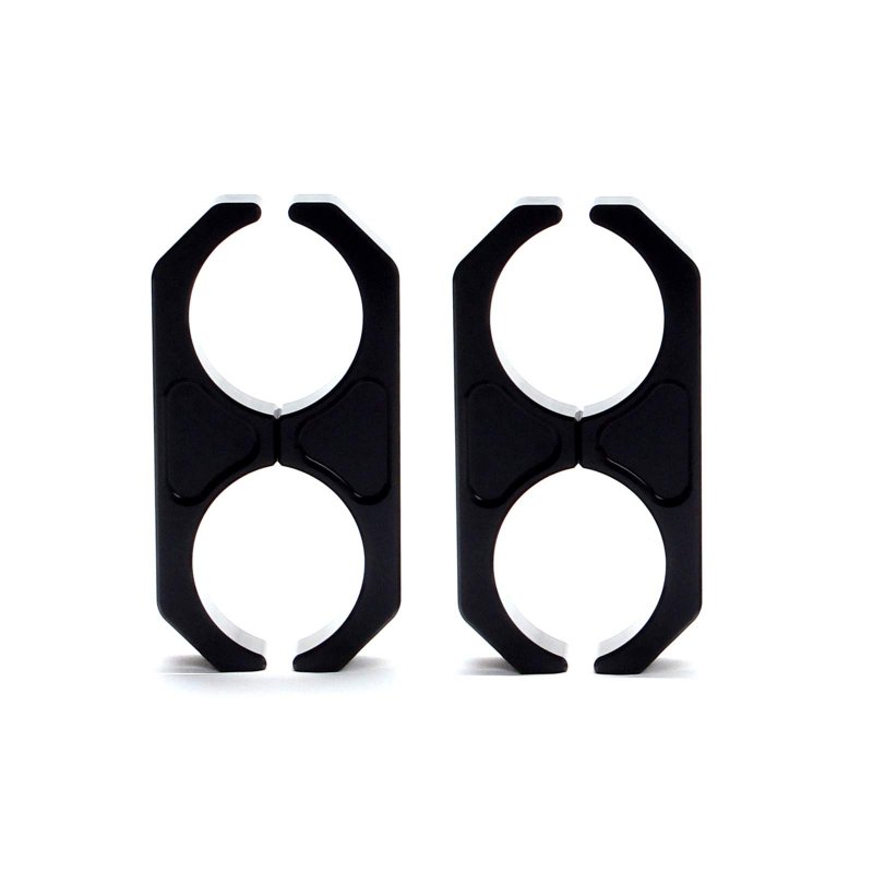 Universal Billet T6 Aluminum Suspensions Coilover Reservoir Brackets For 25-237429 B8 5160 Shock Absorber