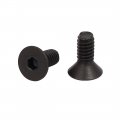 Uxcella 5 32-inch X 3 8-inch Grade 10 9 Countersunk Flat Head Hex Socket Cap Screw Black 50pcs