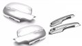 Sizver Chrome Door Mirror Covers Door Handle For 2007-2014 Gmc Sierra 1500 
