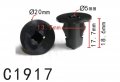 Autobahn88 Rear Fender Panel Bed-wheelhouse Liner Grommet Clip Compatible With Toyota Tundra Oem 9018906236 Pack Of 20