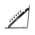 Ap Products 013-243 Folding Shelf Bracket Brown 