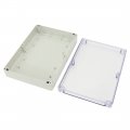 Uxcell 10 4 X7 2 X2 263mmx182mmx60mm Abs Junction Box Electric Project Enclosure Clear