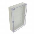 Uxcell 10 4 X7 2 X2 263mmx182mmx60mm Abs Junction Box Electric Project Enclosure Clear