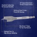 Irwin Speedbor Blue Groove Spade Bit 1-1 8