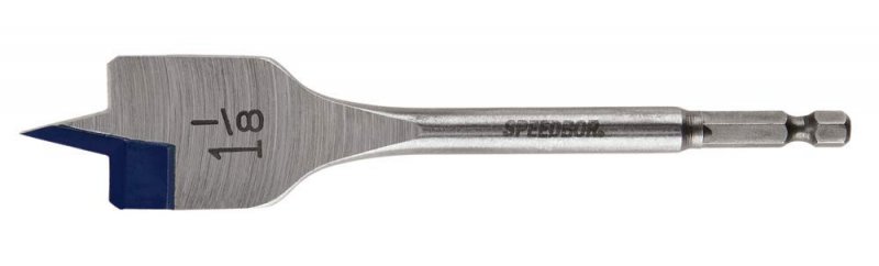 Irwin Speedbor Blue Groove Spade Bit 1-1 8
