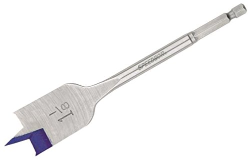Irwin Speedbor Blue Groove Spade Bit 1-1 8