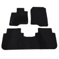 Waterproof Velour Car Floor Mats For Honda Crv Cr-v 2023 2024 2025 Black Front And Rear Interior Carpet Anti Slip Stain 