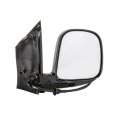 Chevy Express 1500 2500 3500 Passenger Side Door Mirror 1996 To 2002 Power And Heated Textured Black Replaces Gm1321228 