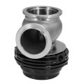 Hoypeyfiy Turbo Exhaust Manifold External Black 38mm Pressure Relief Valve Wastegate Dump Pipe Replacement For Tial Mvs With 