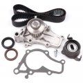 Ocpty Timing Belt Water Pump With Gasket Complete Kit Fit For 1992-1996 Eagle Summit 1992-1994 Mitsubishi Expo Lrv 1993-1996