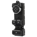 Master Power Window Switch Front Left Driver Side 13 Pins Replcaement For 2015-2023 Ford Mustang Replaces Fr3z14529cb Sw7456 