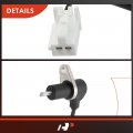 A-premium Abs Wheel Speed Sensor Compatible With Hyundai Models Tiburon 1999 2000 2001 Coupe Rear Left Driver Side Replace