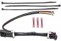 Muzzys Tail Light Whip Power Harness Adapter Splice Pigtail Jumper Fits 2012-2023 Can Am Maverick X3 Max X-ds Etc For Powering