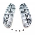 Httmt- Usmt216-122a-cd- 1 Pair Of Dominator Passenger Floorboard Compatible With 1993-2019 Touring Road King Chrome See Fitment