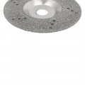 Uxcell 4 Inch Outer Dia Metal Diamond Grinding Wheel Silver Tone For Glass Marble Ceramic Tile
