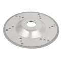 Uxcell 4 Inch Outer Dia Metal Diamond Grinding Wheel Silver Tone For Glass Marble Ceramic Tile