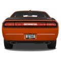 Dodge Srt8 Red Stripe Black Real Carbon Fiber License Plate Frame Official Licensed Universal Fit For Car Suv Truck 12 In X 6