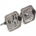Red Hound Auto 2 Folding T Handle Single Point Latch Blind Studs Cylinder Gasket Keys Camper Rv