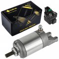 Caltric Starter Relay Solenoid Compatible With Suzuki Lt-a450x Lta450x Kingquad 450 Axi 2007-2010