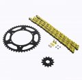 Yellow O Ring Chain And Sprocket Kit For Kawasaki Kdx200 1995 To 2006 Kdx220 1997 2005 Steel Front Rear Sprockets 13 47 110l 