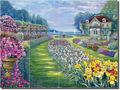 Paradise Garden By Fernando Agudelo Artwork On Tile Ceramic Mural 12 75 X 17 Kitchen Shower Backsplash 
