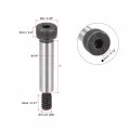 Uxcell Alloy Steel Hexagon Socket Head Shoulder Screws Bolts 1 Length 4 Dia 10-24 Thread 6pcs