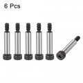 Uxcell Alloy Steel Hexagon Socket Head Shoulder Screws Bolts 1 Length 4 Dia 10-24 Thread 6pcs