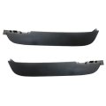 Bumper Cover Air Duct Pair For Land Rover Range Evoque 2012 2015 Driver And Passenger Side Black Textured Pp Plastic Lr026537 