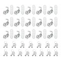 1 8 Inch Cabinet Locks With Iron Key 15 Pack Cam Replacement Cylinder Toolbox Keyed Alike For Rv Drawer Storage Cart Mailbox 