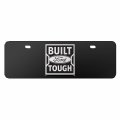 Ipick Image Made For Ford Built Tough 3d Logo 12 X 4 25 European Look Black Half-size Stainless Steel License Plate