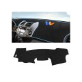 Dashboard Cover Mat For Toyota Rav4 2006-2012 Accessories Upgrade Polyester Dash Sunshade Glare Uv Rays Protector 