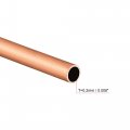Uxcell Copper Round Tube 2mm Od 0 Wall Thickness 300mm Length Pipe Tubing 5 Pcs