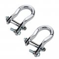 Chrome Tow Hooks 84072462 Replacement For 2007-2018 Chevrolet Silverado Gmc Sierra 1500 Front Recovery I 2packi 