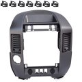 Center Dash Bezel Finisher Panel W Sound Hole Cigarette Lighter For 04-06 Nissan Titan 05-06 Armada 2004 Pathfinder Dashboard 